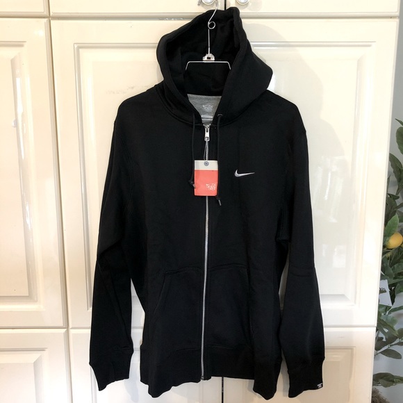 Nike the athletic dept. Other - NWT Nike Men’s Black Full-Zip Hoodie Size - Large